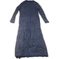 River Island Long Sleeve Crinkled Dress Grey