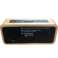 Netzu W318B Wooden Digital Alarm Clock Stylish Design Sleep Timer Function