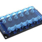 BOJACK 6 Way ANL Fuse Holder Pack of 1 BANL-B6 for In Car Systems