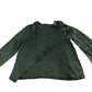 River Island Long Sleeve Blouse UK12 Women's Green Embellished Polka Dot