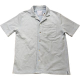 River Island Short Sleeve Casual Shirt Size M Men's Blue Cotton Regular Fit