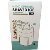 Hand Operated Shaved Ice Maker DIY PB-001 Summer No Plug Required Easy Use