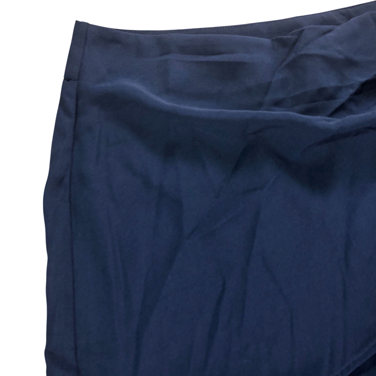 Wallis Wrap Tie Tapered Trouser UK16 Women's Navy