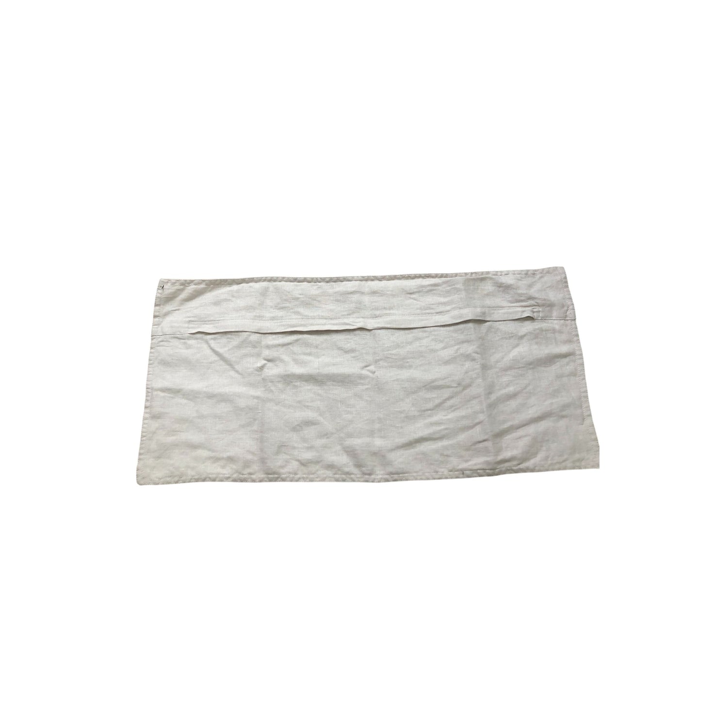 Pillowcase Luxury Soft Cotton Bedding Home Bedroom Linen Natural 19.5 x 19.5"