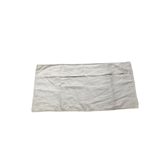 Pillowcase Luxury Soft Cotton Bedding Home Bedroom Linen Natural 19.5 x 19.5"