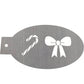 Silicone Christmas Stencils Makeup 30 Pieces