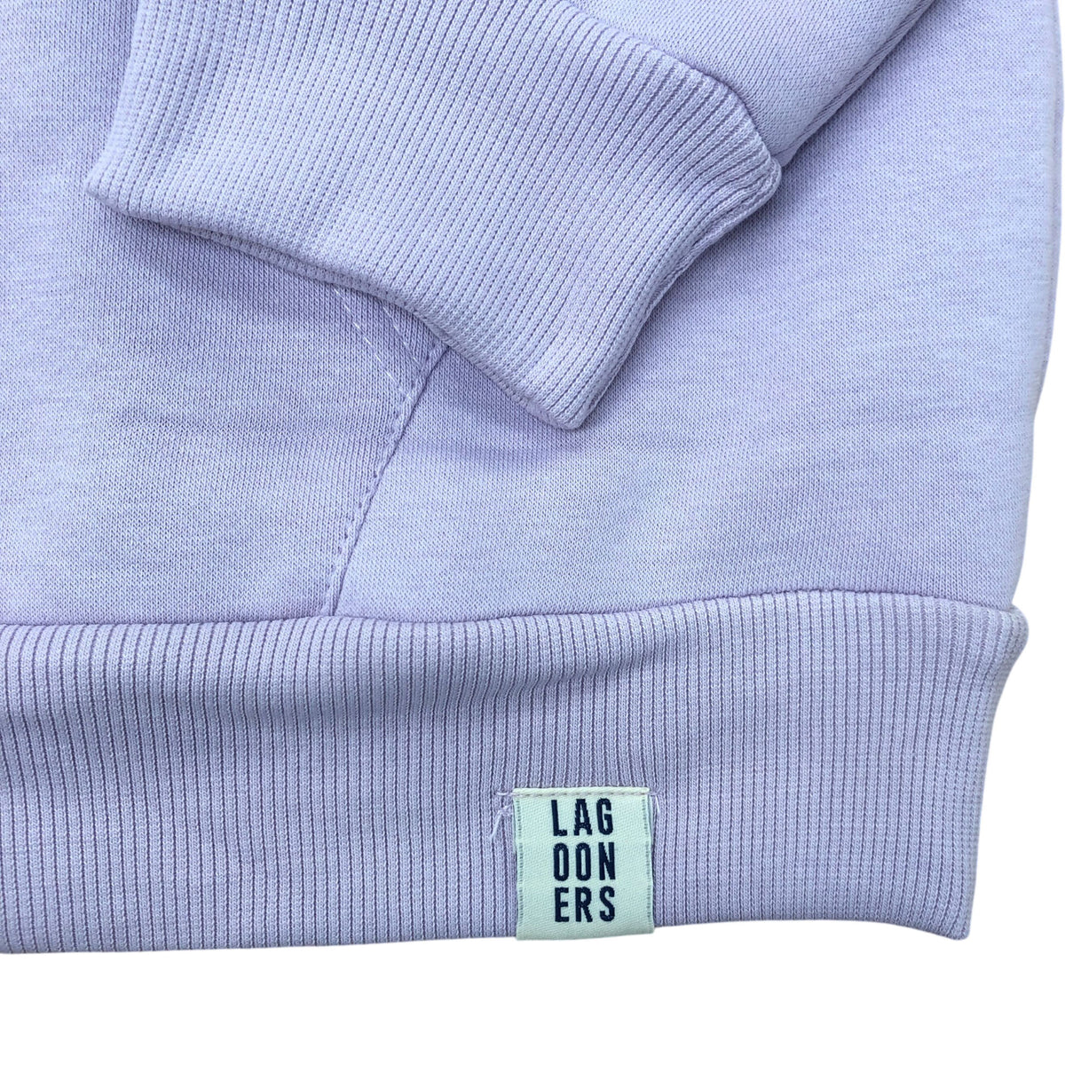 LAG00NERS MMXX Lilac Graphic Print Hoodie Size 12