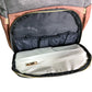 Pink Multifunctional Folding Cot And Changing Bag