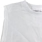 River Island Sleeveless T-Shirt Size S Men's Casual White Cotton Top