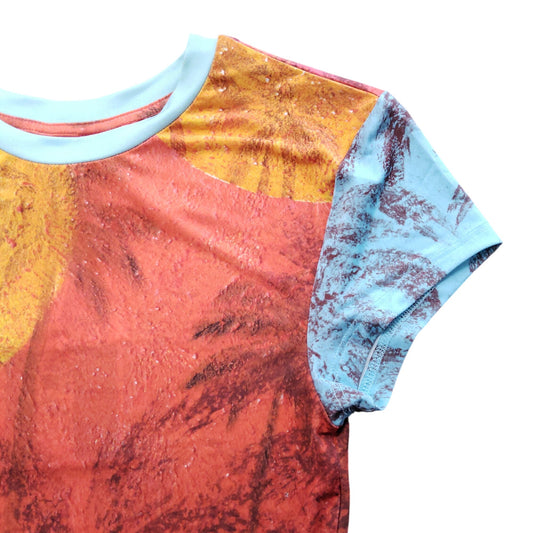 River Island Isla En El Sol T-Shirt UK XS Women's Summer Graphic Top