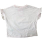River Island Princess T-Shirt Girl's Size 3-4 Years Pink Ruffle Sleeve