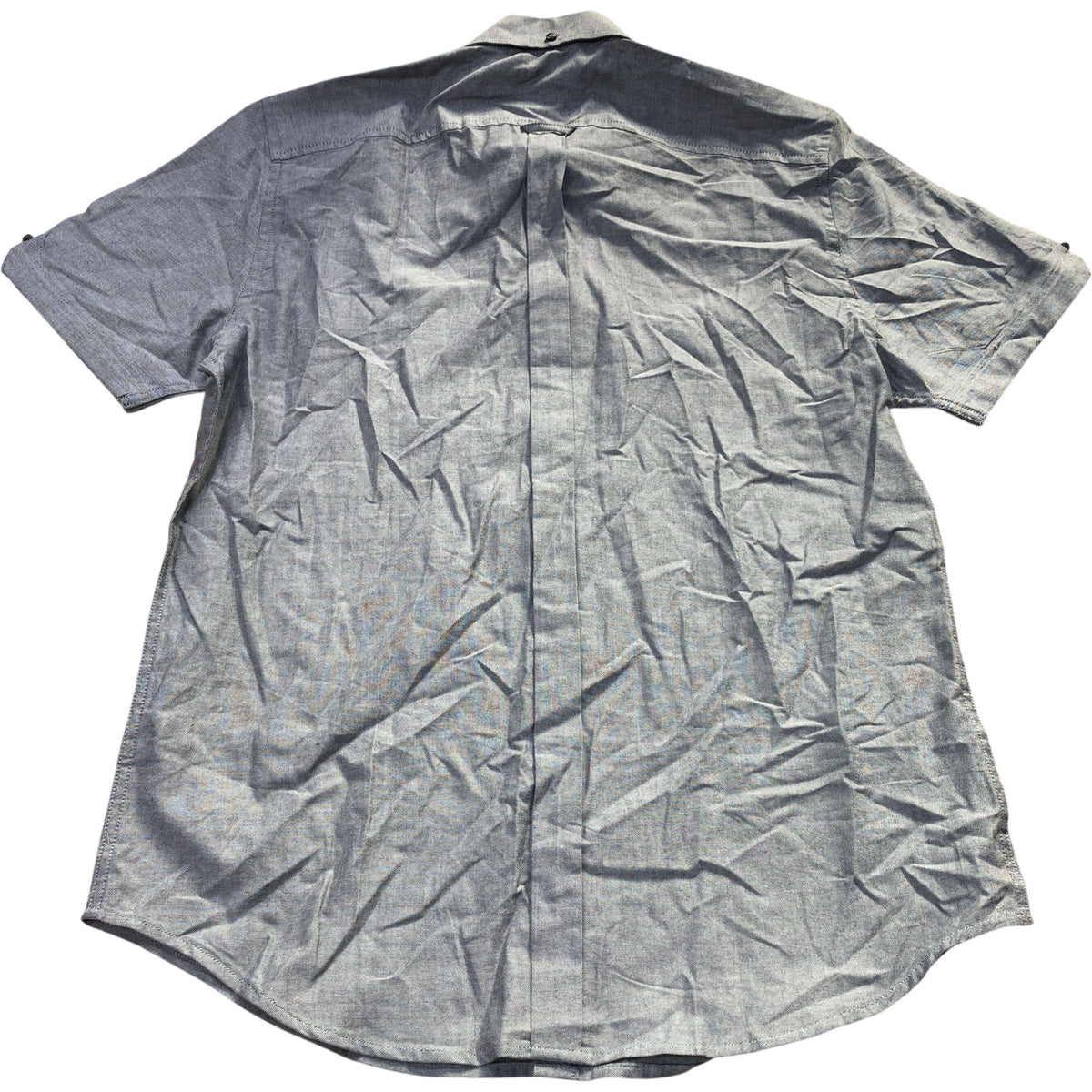 Ben Sherman Grey Short Sleeve Oxford Shirt Size L