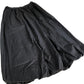 River Island Women's Black Flared Pleated Style Soft Polyester Cotton Blend