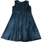River Island Sleeveless A Line Dress 8 Years Girls Black Faux Leather