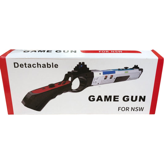 Game Gun for Nintendo Switch Model S055 Detachable Shooter Toy Red/Blue