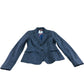 Misty Morning Nep Jacket UK6 Women's Navy Herringbone Blazer
