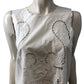 River Island White Floral Embroidered Blouse Size UK10 Women's Relaxed