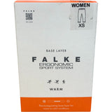 FALKE Purple Ergonomic Sport System Women's Base Layer XS Warm Leggings