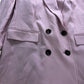 River Island Blazer UK14 Women's Double Breasted Pink Stylish Jacket