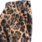 River Island UK18 Women's Leopard Print Bubble Hem Skirt