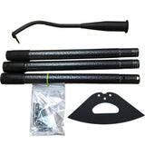Hoe Garden Tool 139cm Long Digging Planting Ridging Tool New