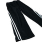 Kids Black Sweatpants With White Stripe 9Years