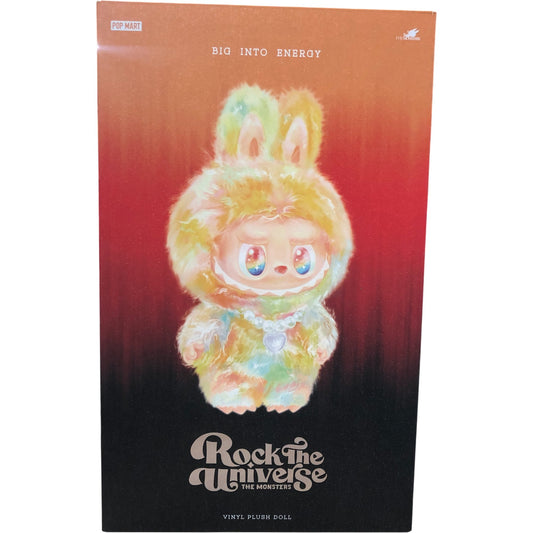 Pop Mart Rock The Universe The Monsters Vinyl XL Plush Doll Big Into Energy