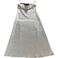 River Island Cowl Neck Satin Slip Dress UK8 Women's Beige Lace Trim Evening