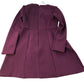 River Island Bodycon Dress Long Sleeve Burgundy Style Elegant Party
