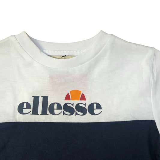 Ellesse Vincent Kids T-Shirt Navy & White 2-3 Years