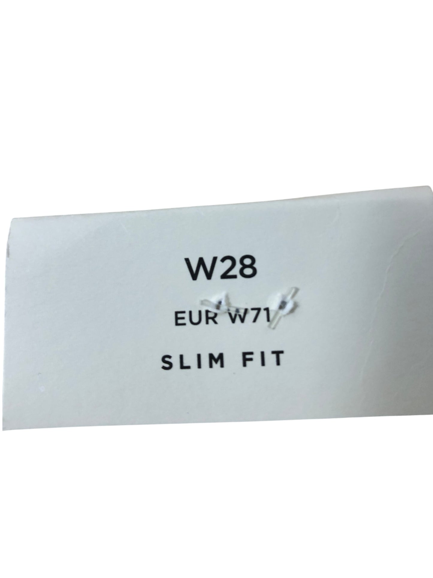 River Island Slim Fit Chino Shorts W28 Men's Taupe Casual Summer Wear