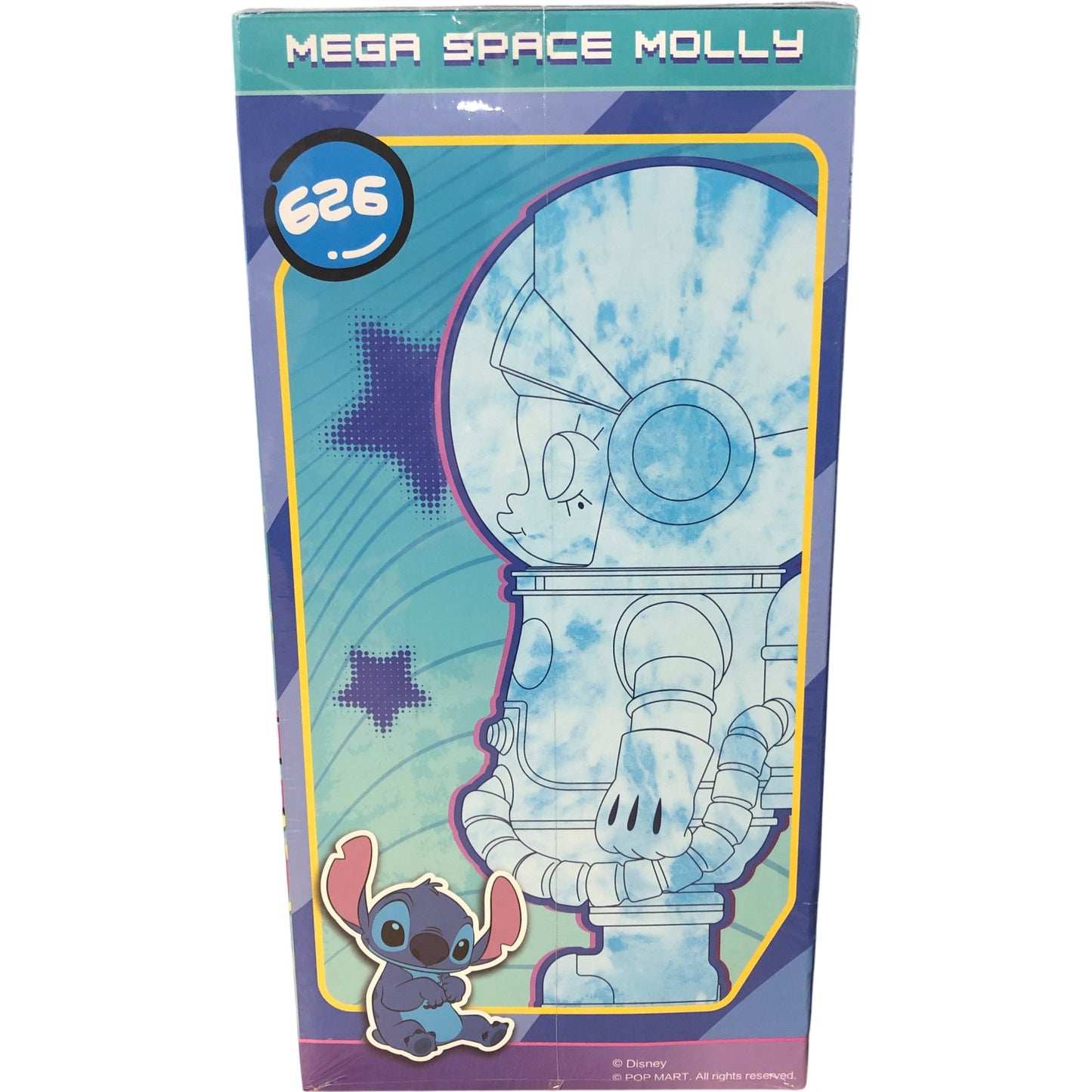 Pop Mart Stitch Mega Space Molly Pop Mart 400% Collectible Toy Figure