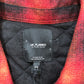 River Island Red Black Checked Overshirt XXL Men's Casual Flannel Jacket