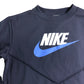 Nike Sweatshirt Boys 12-13 Years Navy Blue Logo Athletic Top