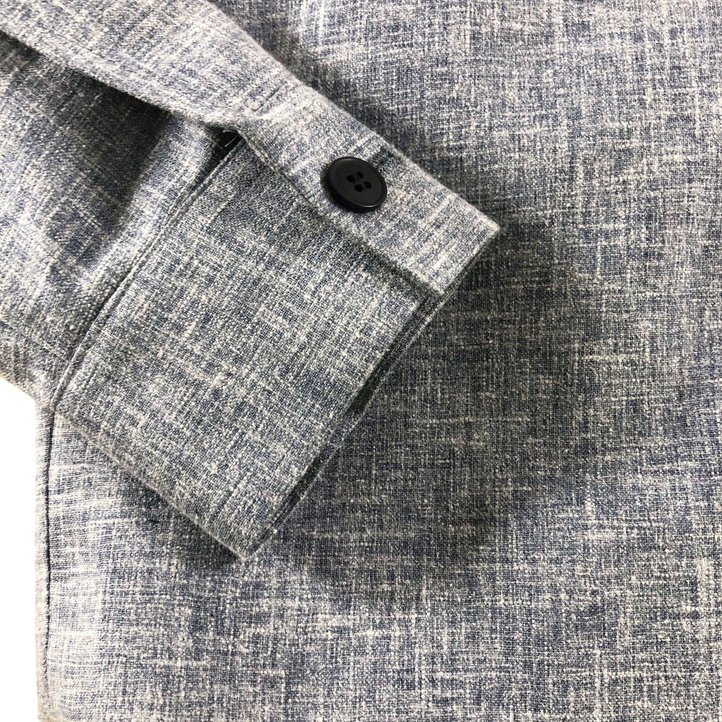 River Island Jacket Men's Casual Zip Fastening Lightweight Blue Small