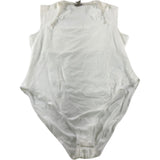 River Island Women's White Bodysuit Size L