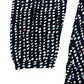 Megan Jersey Dress Women's Long Sleeves Navy Multi Polka Dot