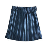 River Island Black Pleated Skirt UKXS Women's Elegant Knee Length Fashion