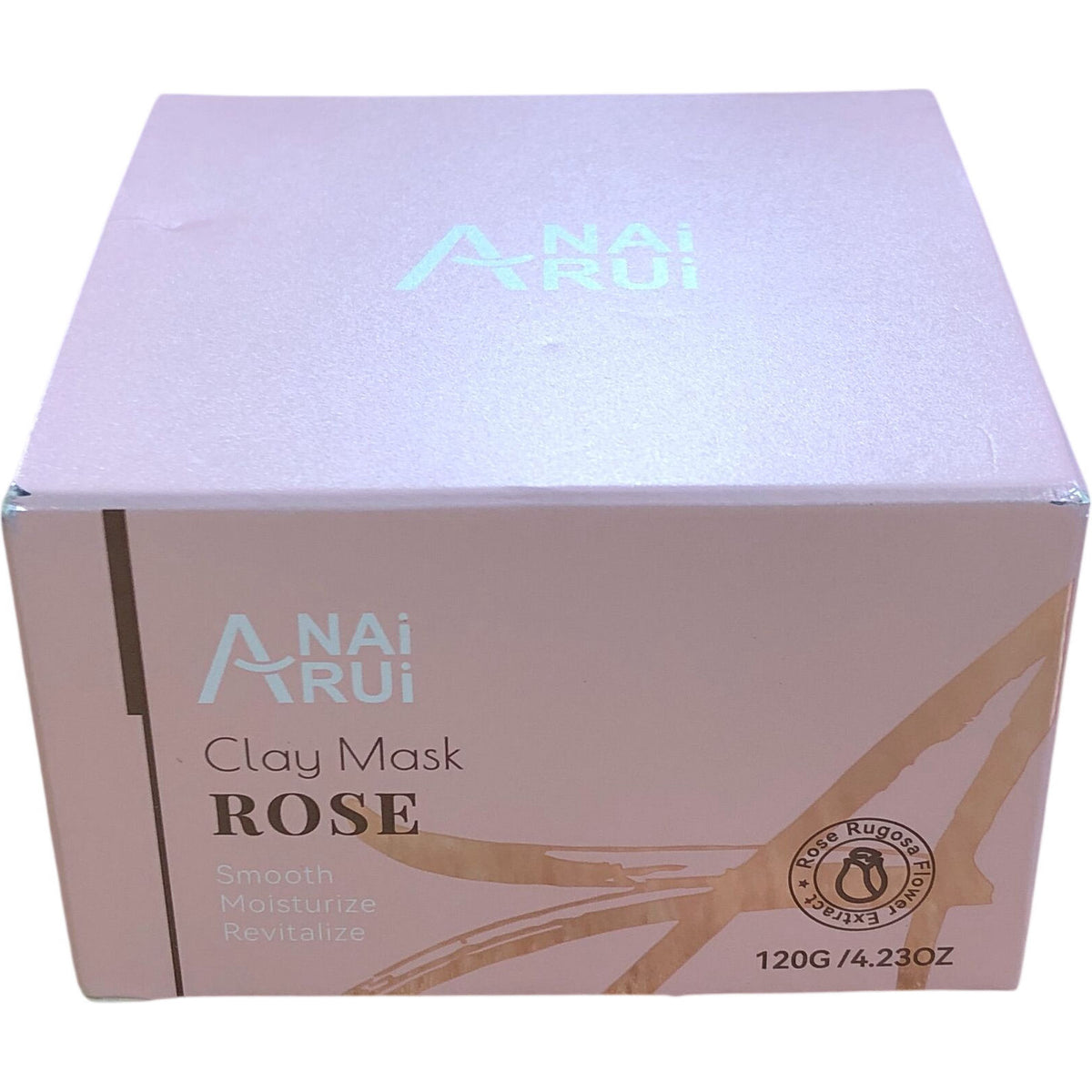 ANAI RUI Rose Clay Mask 120g Smooth Moisturise Revitalise Skincare