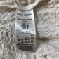 River Island UK6 Women's White Long Sleeve Shirt Textured Fabric Button Up