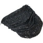 River Island UK16 Women's Sequin Wrap Top Black Shimmer Evening Wear