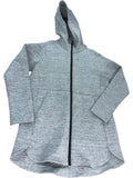 Lululemon Women's Size 8 Hooded Activewear Jacket Grey Polyester Blend