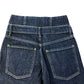 River Island Wide Leg Jeans Dark Blue