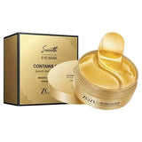 Zozu Gold Eye Mask 30 Pairs Smooth Hydrating Under Eye Treatment Skincare