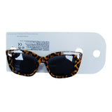 River Island Leopard Print Cat Eye Sunglasses Women's Retro Fashion Accessory
