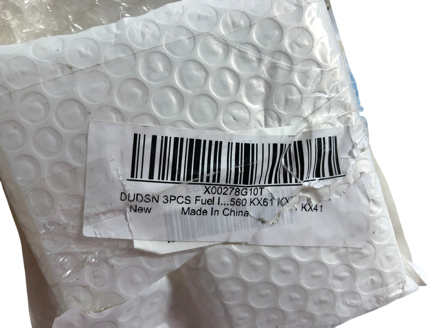 DUDSN 3PCS Fuel Injector KX61-KX41 New Automotive Engine Part Black