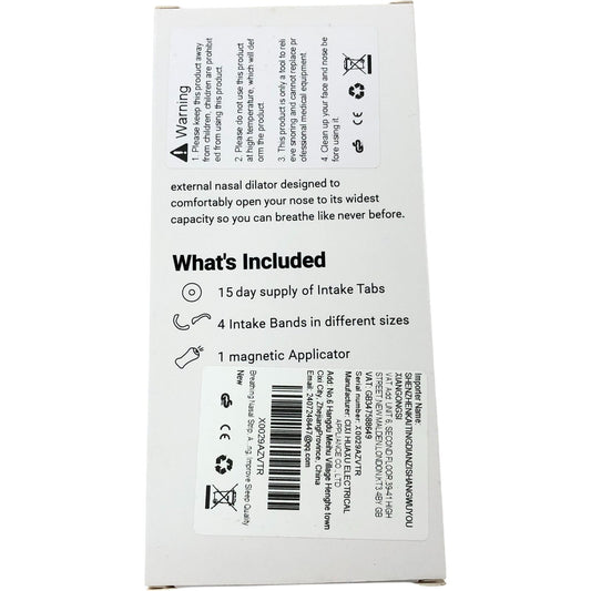 Starter Kit Nasal Dilator 15 Days Better Breathing Comfortable Relief Snoring