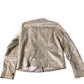 River Island Girl's Jacket Beige Zip Closure Fashion 12 Years