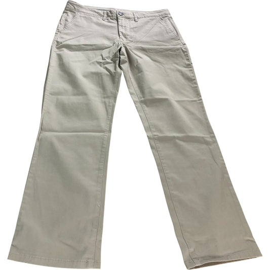 Crew Clothing Company Straight Fit Chinos 32R Men's Casual Trousers Beige