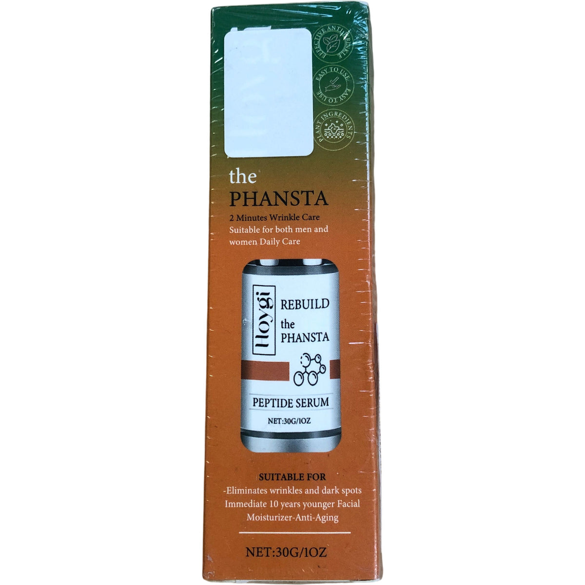 The Phansta Anti Aging Peptide Serum 30G Wrinkle Care Moisturiser
